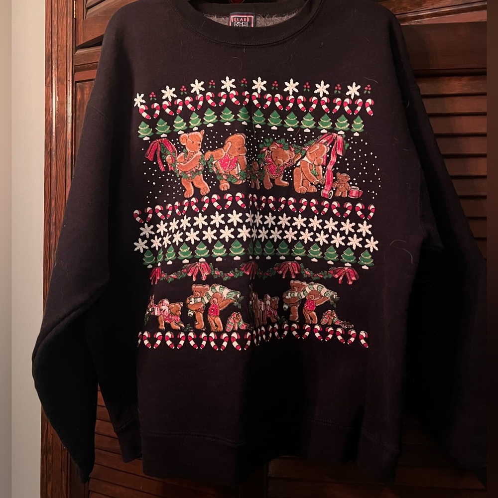 christmas bears crewneck
